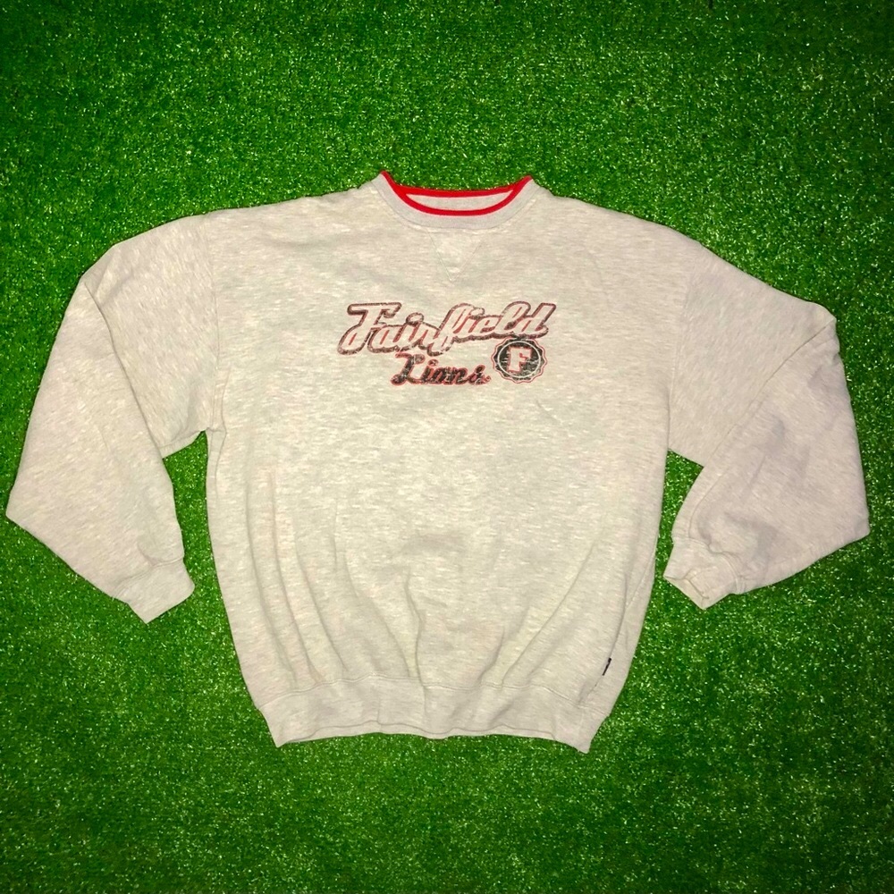 Vintage Baggy Gray Sweatshirt Streetwear